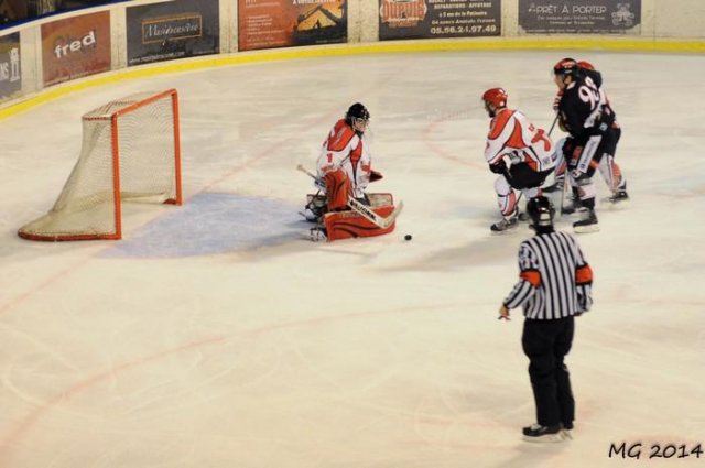 Photo hockey match Bordeaux - Neuilly/Marne le 22/02/2014