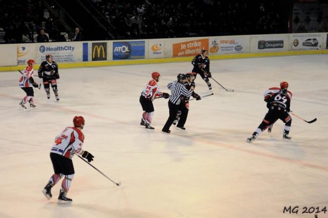 Photo hockey match Bordeaux - Neuilly/Marne le 22/02/2014