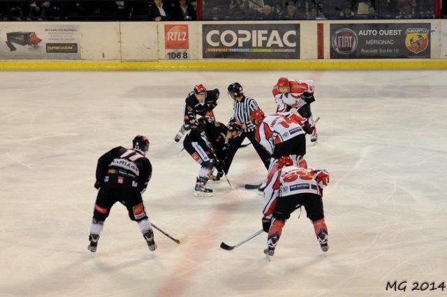 Photo hockey match Bordeaux - Neuilly/Marne le 22/02/2014