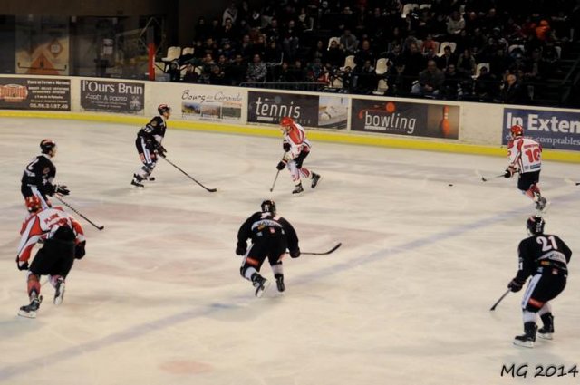 Photo hockey match Bordeaux - Neuilly/Marne le 22/02/2014