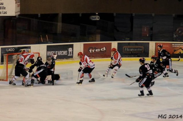 Photo hockey match Bordeaux - Neuilly/Marne le 22/02/2014