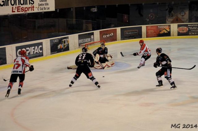 Photo hockey match Bordeaux - Neuilly/Marne le 22/02/2014