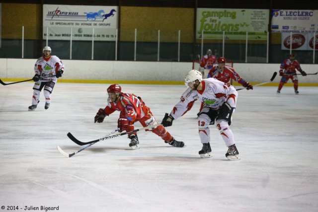 Photo hockey match Valence - La Roche-sur-Yon le 22/02/2014