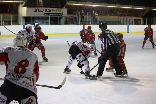 Photo hockey match Valence - La Roche-sur-Yon le 22/02/2014