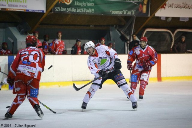 Photo hockey match Valence - La Roche-sur-Yon le 22/02/2014