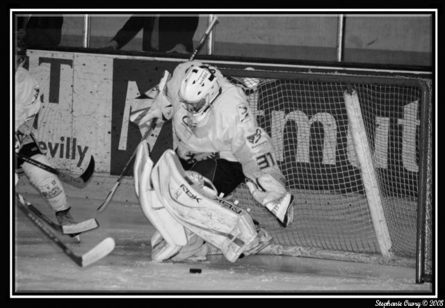 Photo hockey match Rouen - Dijon  le 09/03/2008