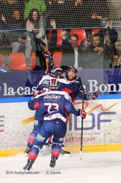Photo hockey match Grenoble  - Gap  le 25/02/2014