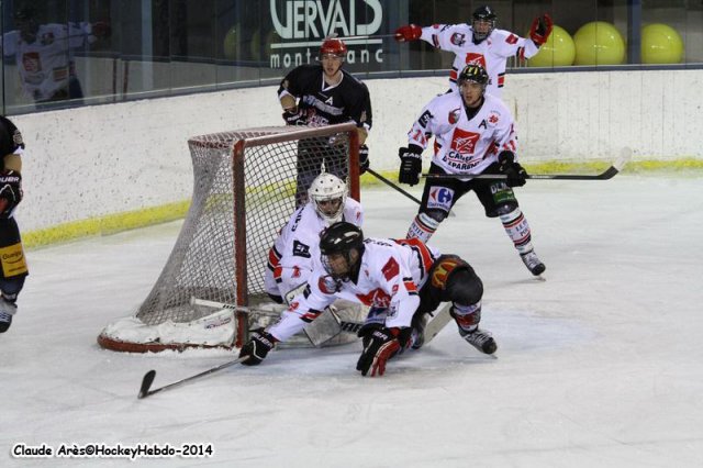 Photo hockey reportage Le HC 74 aura tout tenté