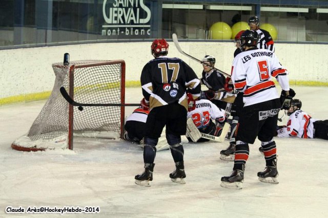 Photo hockey reportage Le HC 74 aura tout tenté