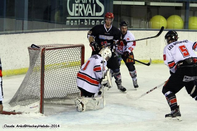Photo hockey reportage Le HC 74 aura tout tenté