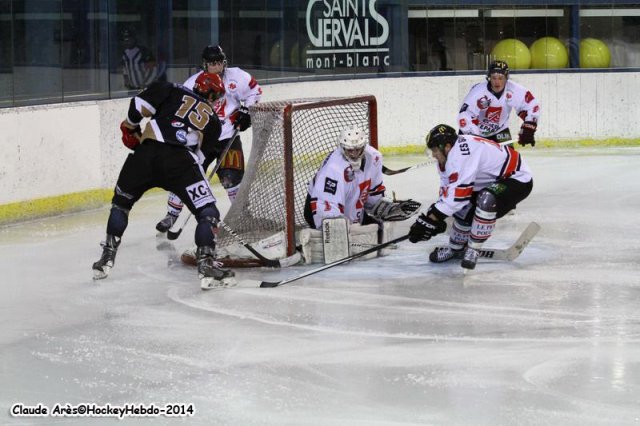 Photo hockey reportage Le HC 74 aura tout tenté