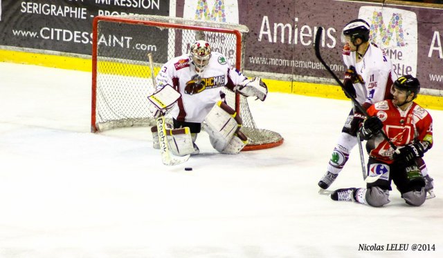 Photo hockey match Amiens  - Morzine-Avoriaz le 25/02/2014