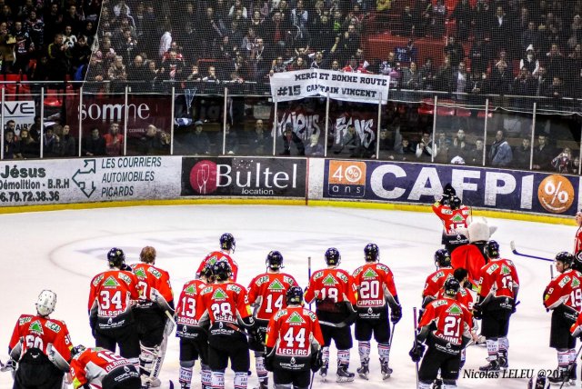 Photo hockey match Amiens  - Morzine-Avoriaz le 25/02/2014