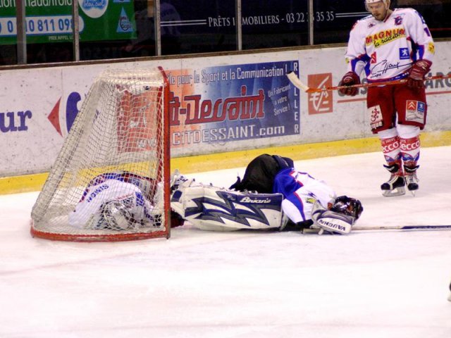 Photo hockey match Amiens  - Epinal  le 13/12/2008