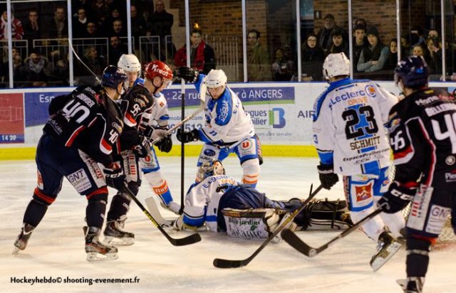 Photo hockey match Angers  - Gap  le 28/02/2014