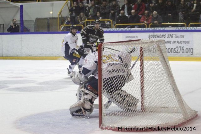 Photo hockey match Rouen - Chamonix  le 28/02/2014