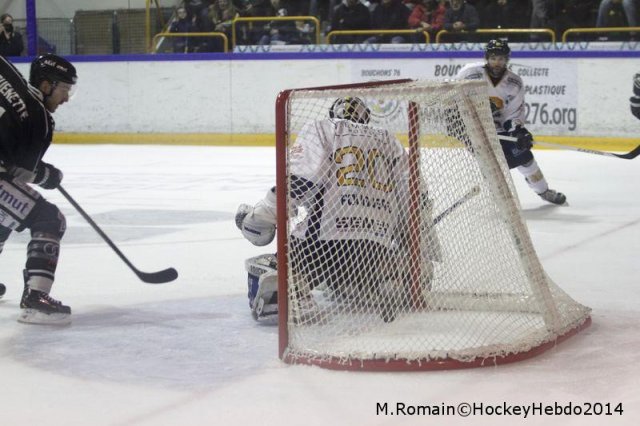 Photo hockey match Rouen - Chamonix  le 28/02/2014