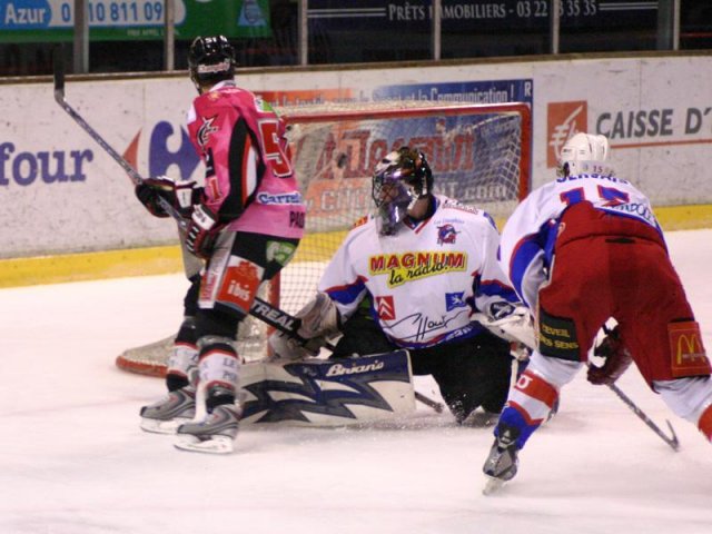 Photo hockey match Amiens  - Epinal  le 13/12/2008