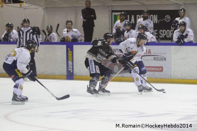 Photo hockey match Rouen - Chamonix  le 28/02/2014
