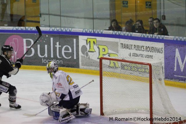 Photo hockey match Rouen - Chamonix  le 28/02/2014