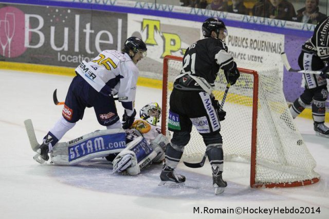 Photo hockey match Rouen - Chamonix  le 28/02/2014
