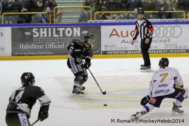 Photo hockey match Rouen - Chamonix  le 28/02/2014