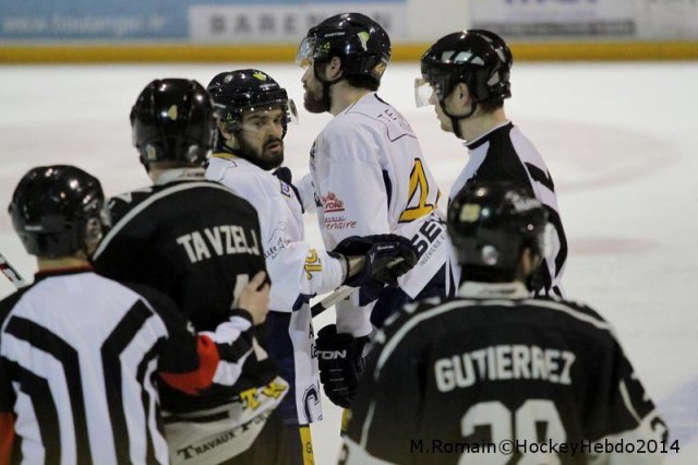 Photo hockey match Rouen - Chamonix  le 28/02/2014