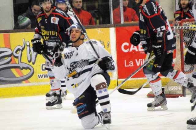 Photo hockey match Caen  - Brest  le 28/02/2014
