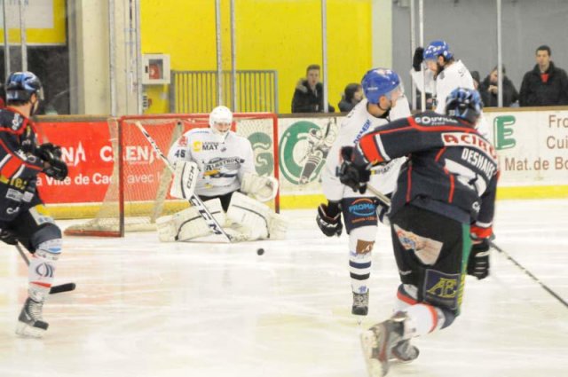 Photo hockey match Caen  - Brest  le 28/02/2014