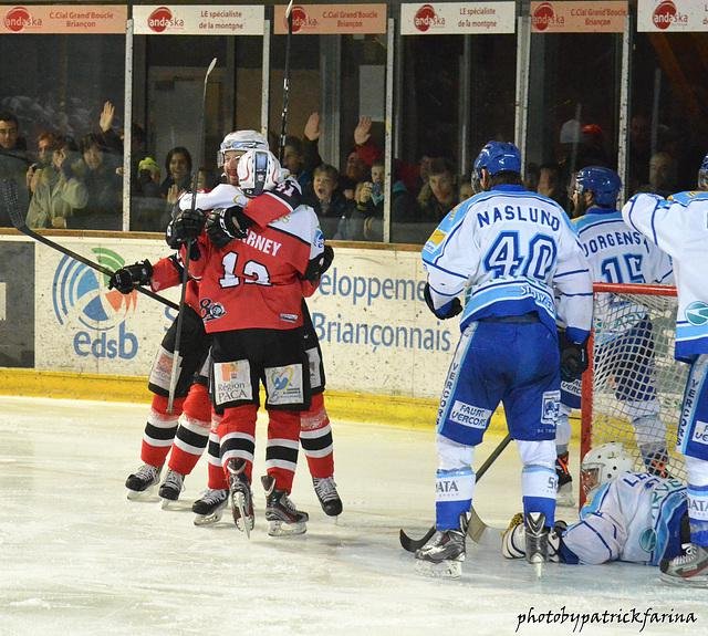 Photo hockey match Briançon  - Villard-de-Lans le 01/03/2014