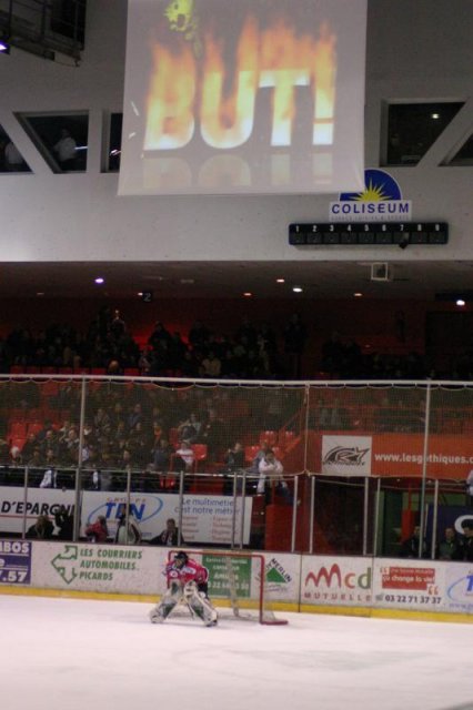 Photo hockey match Amiens  - Epinal  le 13/12/2008