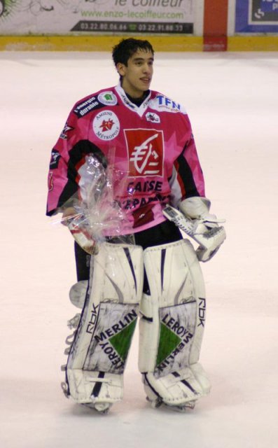 Photo hockey match Amiens  - Epinal  le 13/12/2008