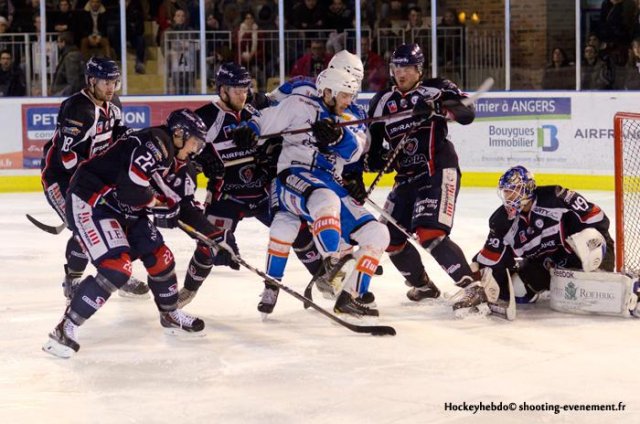Photo hockey match Angers  - Gap  le 01/03/2014