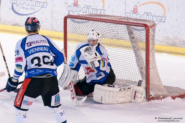 Photo hockey match Lyon - Nantes le 01/03/2014