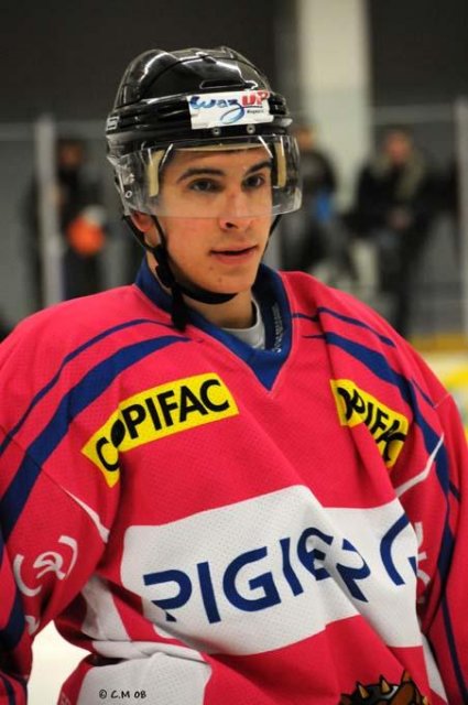 Photo hockey match Caen  - Bordeaux le 13/12/2008