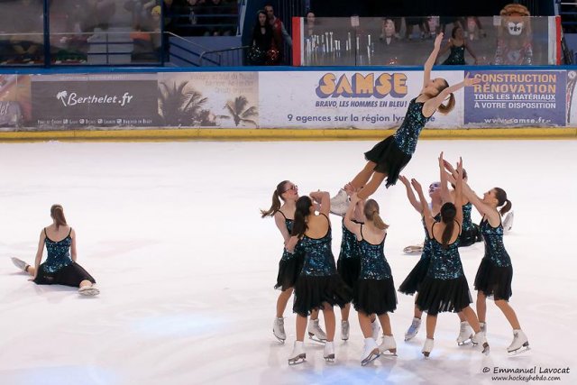 Photo hockey match Lyon - Nantes le 01/03/2014