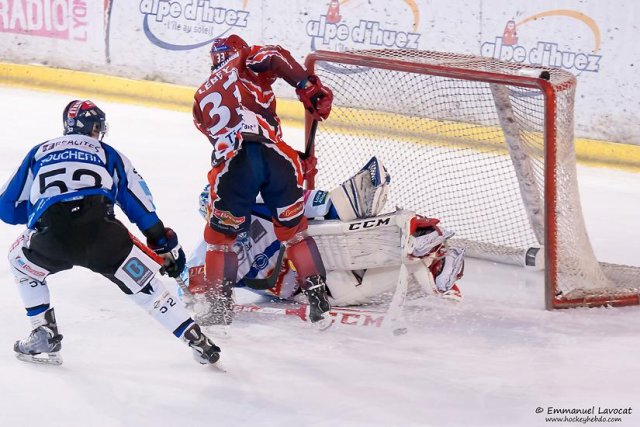 Photo hockey match Lyon - Nantes le 01/03/2014