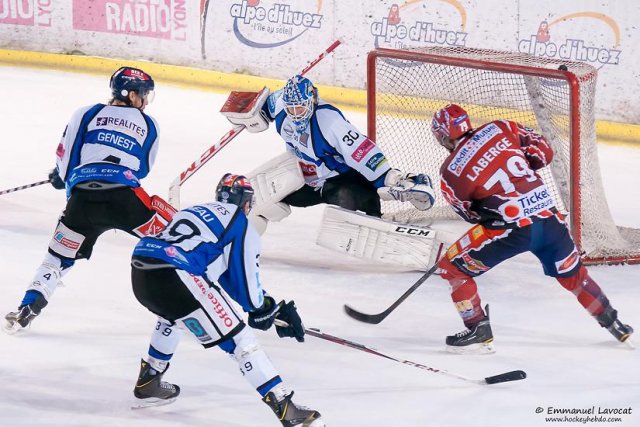 Photo hockey match Lyon - Nantes le 01/03/2014
