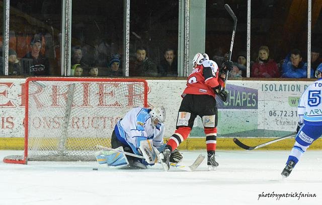 Photo hockey match Briançon  - Villard-de-Lans le 01/03/2014