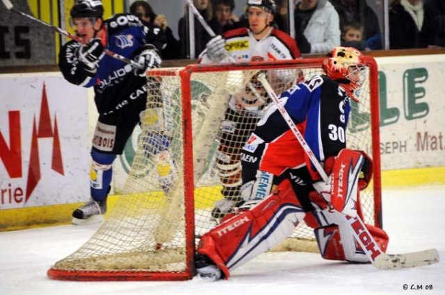 Photo hockey match Caen  - Bordeaux le 13/12/2008