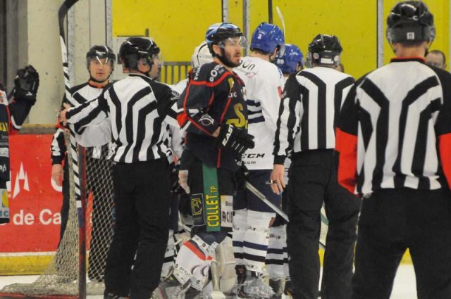 Photo hockey match Caen  - Brest  le 01/03/2014