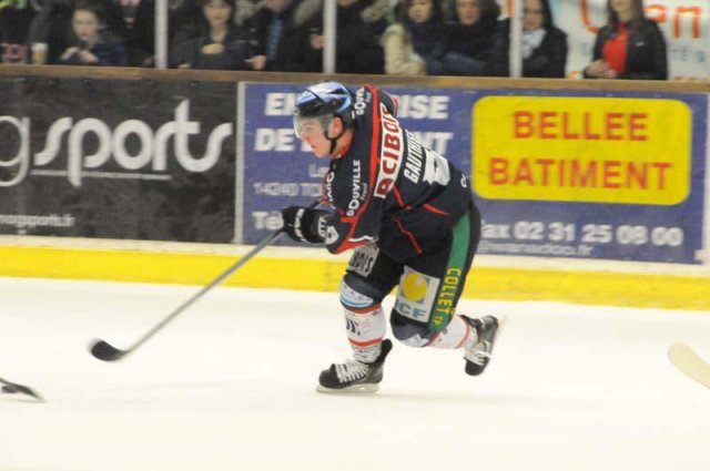 Photo hockey match Caen  - Brest  le 01/03/2014