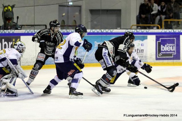 Photo hockey match Rouen - Chamonix  le 01/03/2014