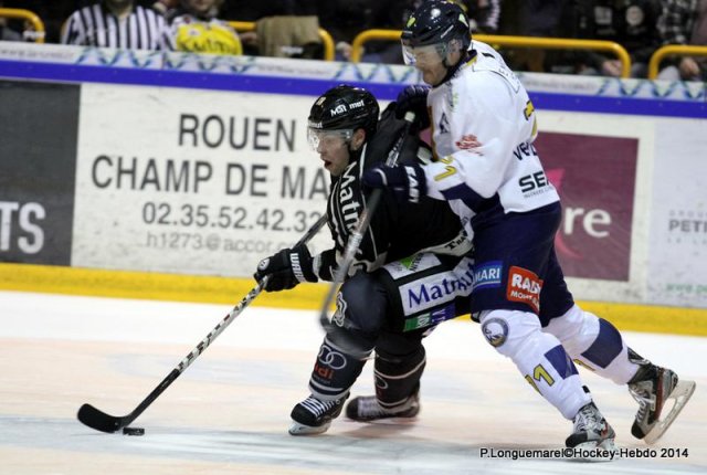 Photo hockey match Rouen - Chamonix  le 01/03/2014