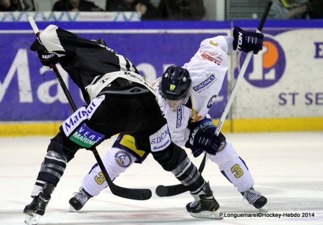 Photo hockey match Rouen - Chamonix  le 01/03/2014