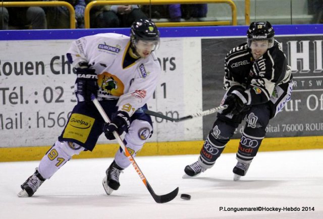 Photo hockey match Rouen - Chamonix  le 01/03/2014
