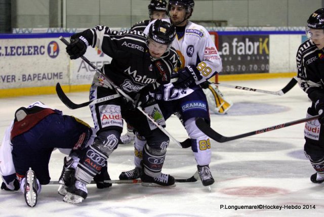 Photo hockey match Rouen - Chamonix  le 01/03/2014