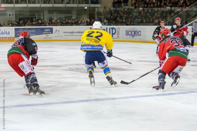 Photo hockey match Anglet - Dunkerque le 01/03/2014
