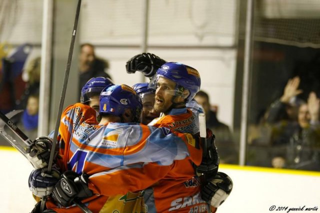Photo hockey match Clermont-Ferrand - Chambéry le 01/03/2014
