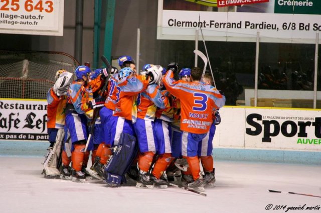Photo hockey match Clermont-Ferrand - Chambéry le 01/03/2014